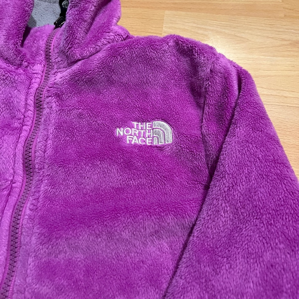 The North Face Magenta Fleece Hoodie